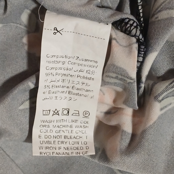 Skue Curve Floral Lace V-neck  Blouse Top Size 1XL - Picture 10 of 11